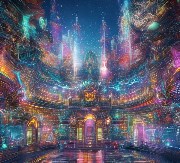 梵高科技动态图片，视觉盛宴背后的创新与未来