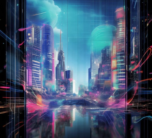 竖版科技动态背景图素材,视觉冲击力与专业设计