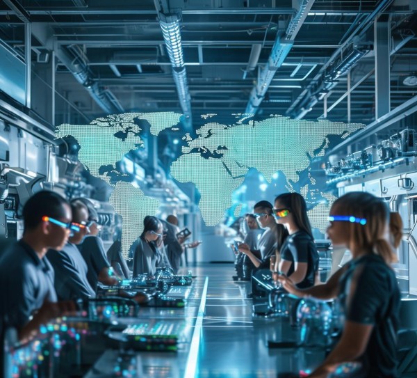 数字技术、人工智能助力中国制造强，制造强国的全球之光
