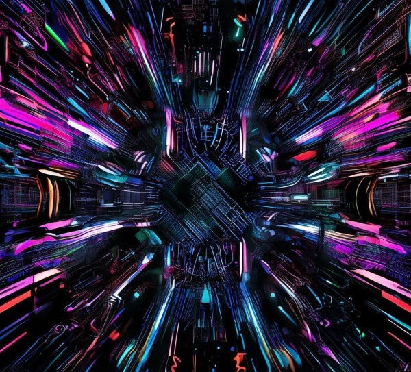 科技美学视觉盛宴,酷黑科技动态背景图下载