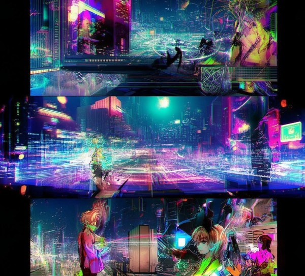 Technology and Anime Art Fusion: A Digital Experience