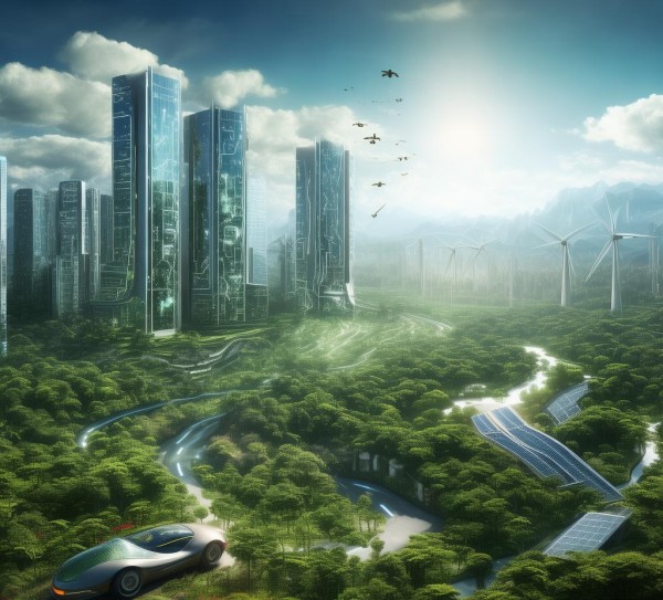 科技与自然,图景中的未来