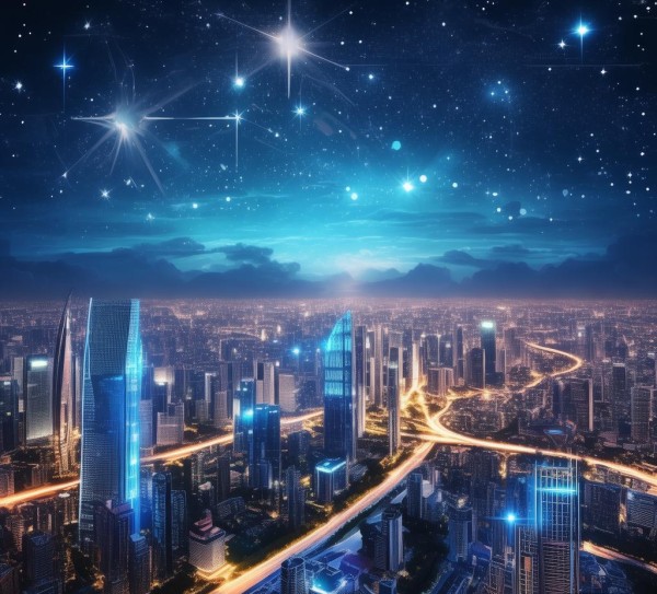城市星空中景网联在广州的创新未来应用