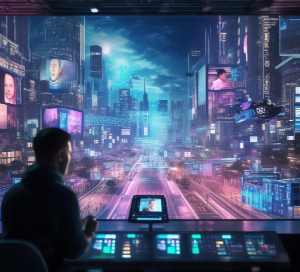 直播科技动态背景图片